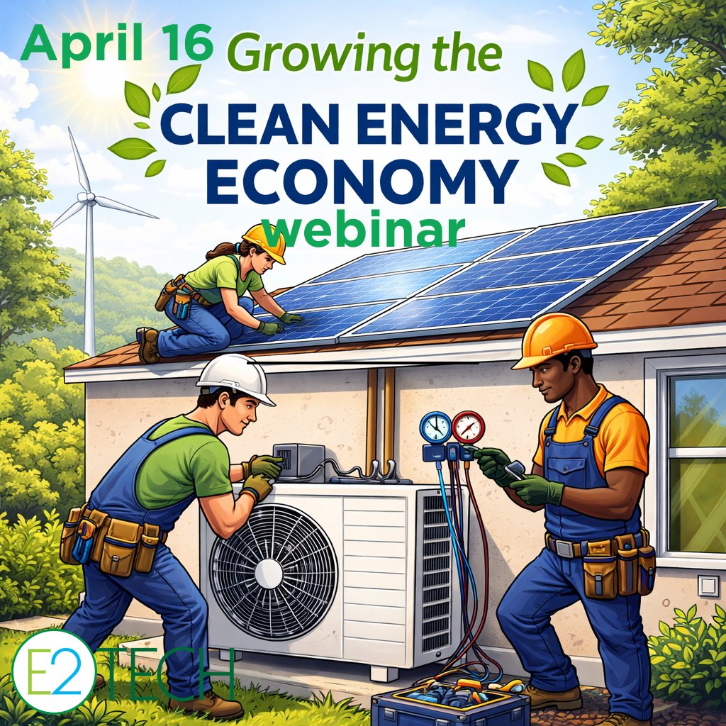 E2TechMaine's tweet photo. Join  the Maine Department of Energy Resources, Turner Construction, Evergreen Home Performance, @revisionsolar and other clean energy sector leaders on April 16 for a webinar on the growth of Maine's clean energy economy with: https://t.co/wjO9rHlutS https://t.co/hTDUQNI3GC