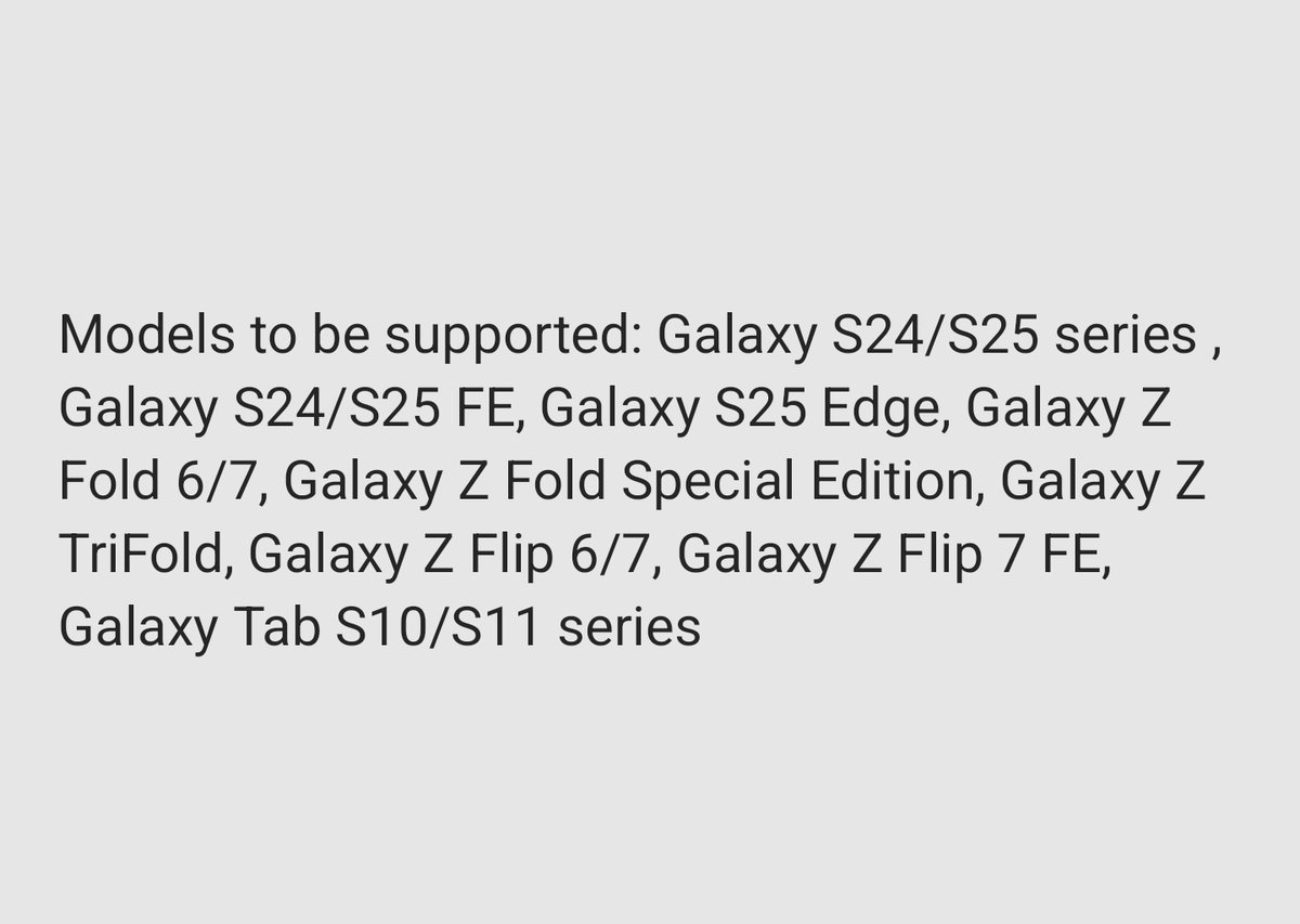 Alfaturk16's tweet image. New Photo Assistant with One UI 8.5 List of devices to be supported as in S26 series ‼️‼️