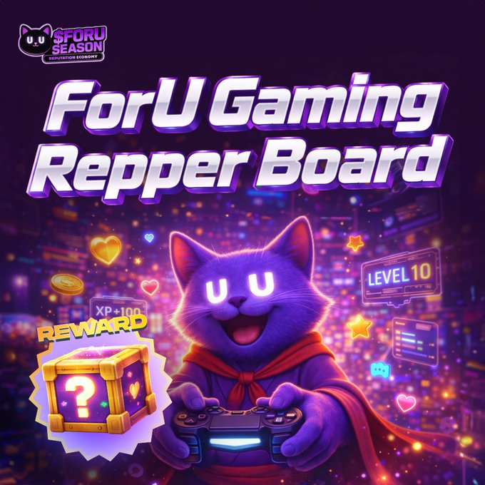 Gaming sekarang punya “arena baru” 🎮

ForUNation baru aja rilis Gaming ForU Repper Board dan ini bukan cuma soal main game… tapi soal konsistensi.

30 hari. Satu leaderboard. Konten gaming doang.

Di sini, yang rutin bakal menang.

<a href="/4uaicrypto/">ForU AI | ฅ^◡ ⩊ ◡^ฅ</a>
