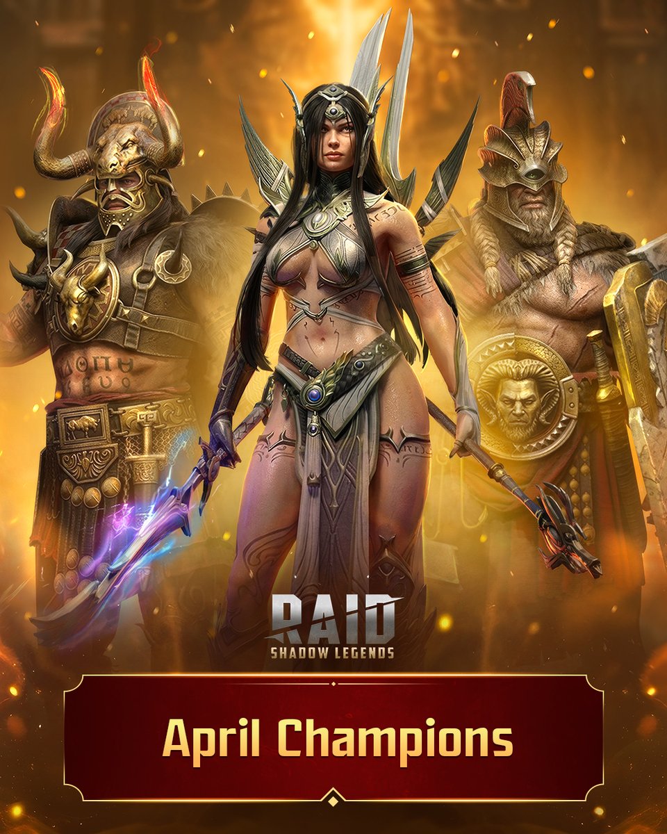 RaidRPG's tweet image. New Champions

Yet another group of Champions heeds the Arbiter’s call and joins the fight for Teleria. Follow the link to our Forum to learn more about these stalwart warriors and the Skills they bring to the battlefield!

plrm.info/3OpUclG

#RAIDrpg #RAIDShadowLegends