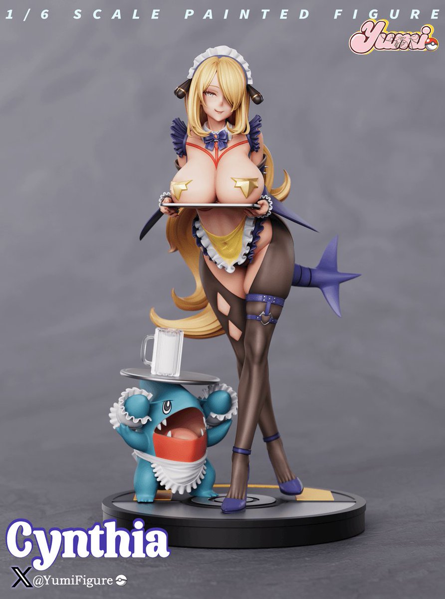 fnc_anime_store's tweet photo. Yumi Figure 1:6 Pokemon series Cynthia
📐Size:29cm(height)
💰Price:$189
📙Deposit:$79
📦Estimated release time:July-August 2026
🔗More info 👉https://t.co/imhZs02vm0

#ANIMESTATUE #FIGURES #ANIME #RESINSTATUE #FNCANIME #collection #animecollection #GKFIGURE #NSFW #Cynthia https://t.co/4EKPaDD0B0