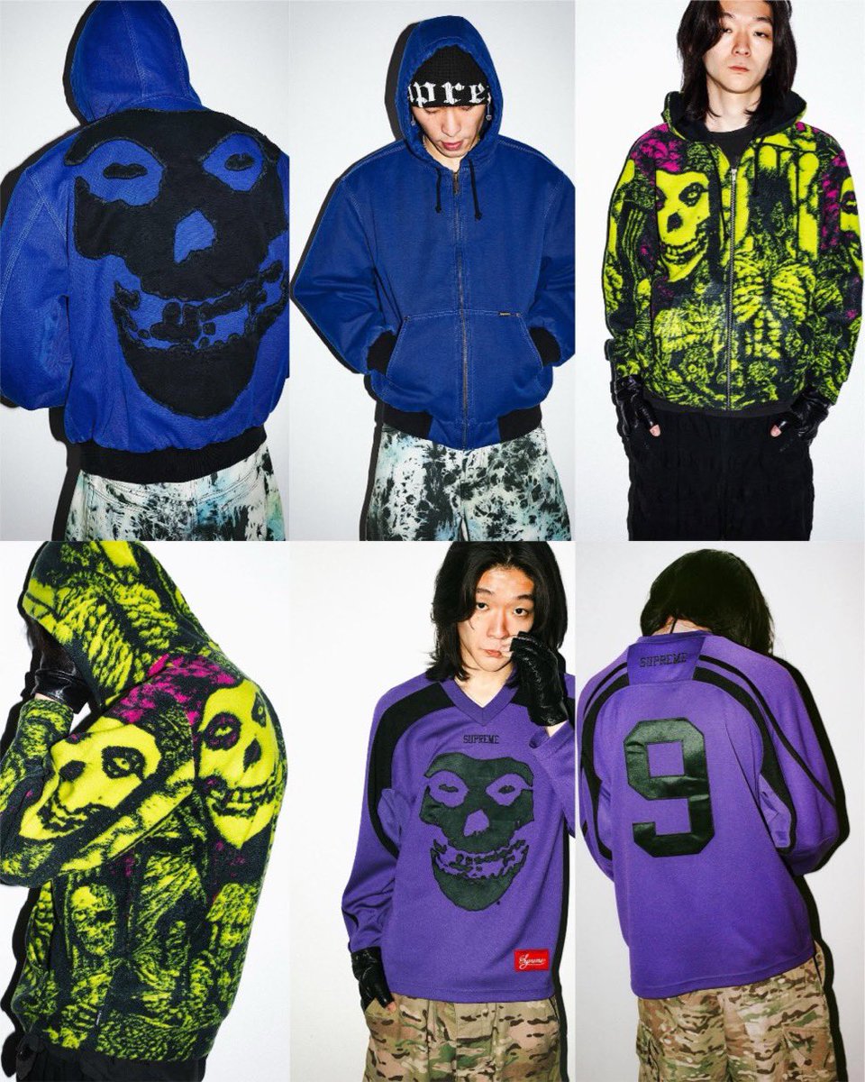 Supreme x The Misfits 26SS Week7 Official Look 【シュプリーム ミス