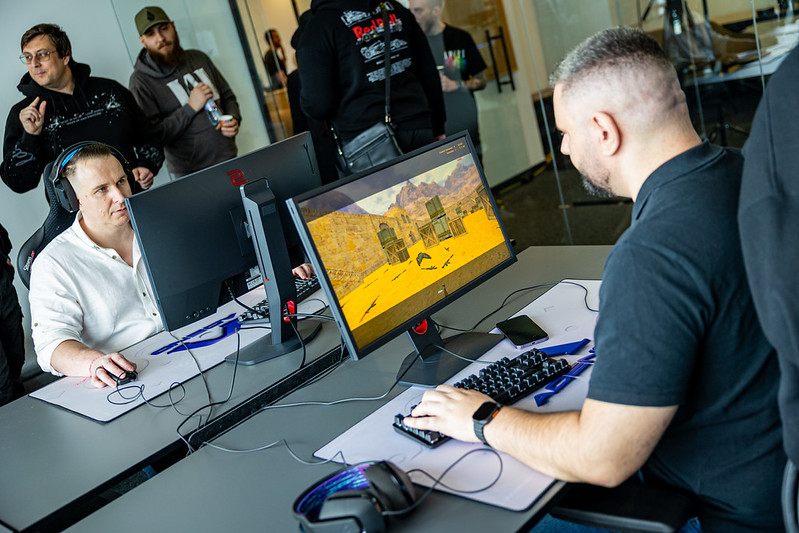 AcendClub's tweet photo. What a weekend at Acend HQ! 

Acend Matchpoint brought the Bulgarian CS2 community together for an unforgettable day. Fans battled in 5v5 matches, tested their aim in 1v1 challenges, and met creators @ErieTomanov & @officialniku - all while experiencing the full esports vibe we love to create. 💜

Big thanks to @LogitechG for the incredible prizes that made Acend Matchpoint unforgettable! 🎧🖱️

👀Keep your eyes on our socials for the next events!