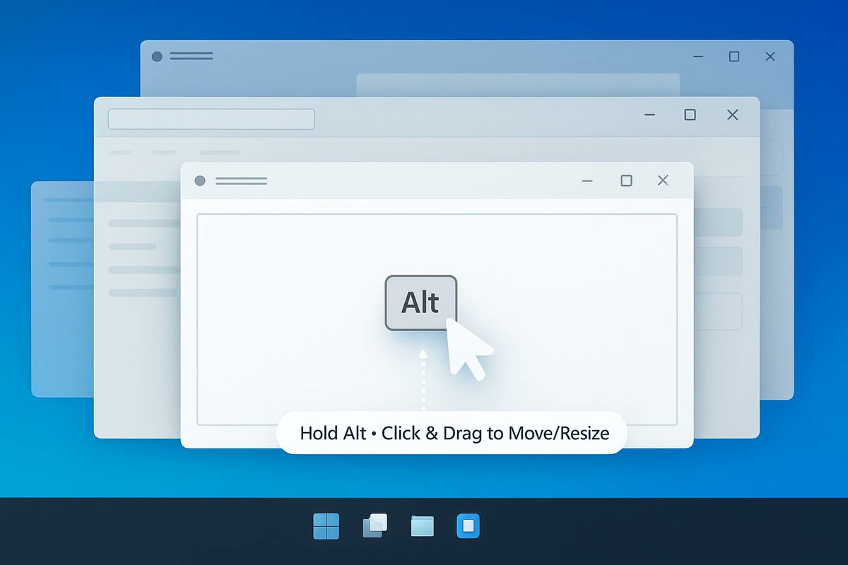 windowsforum's tweet image. 🪟Alt+click anywhere to move/resize? Finally, Microsoft admits the title bar is a tiny target for thumbs. This is basic UX… and yet, we cheer.
windowsforum.com/threads/powert…
#Windows10 #Windows11 #Powertoys #WindowManagement
