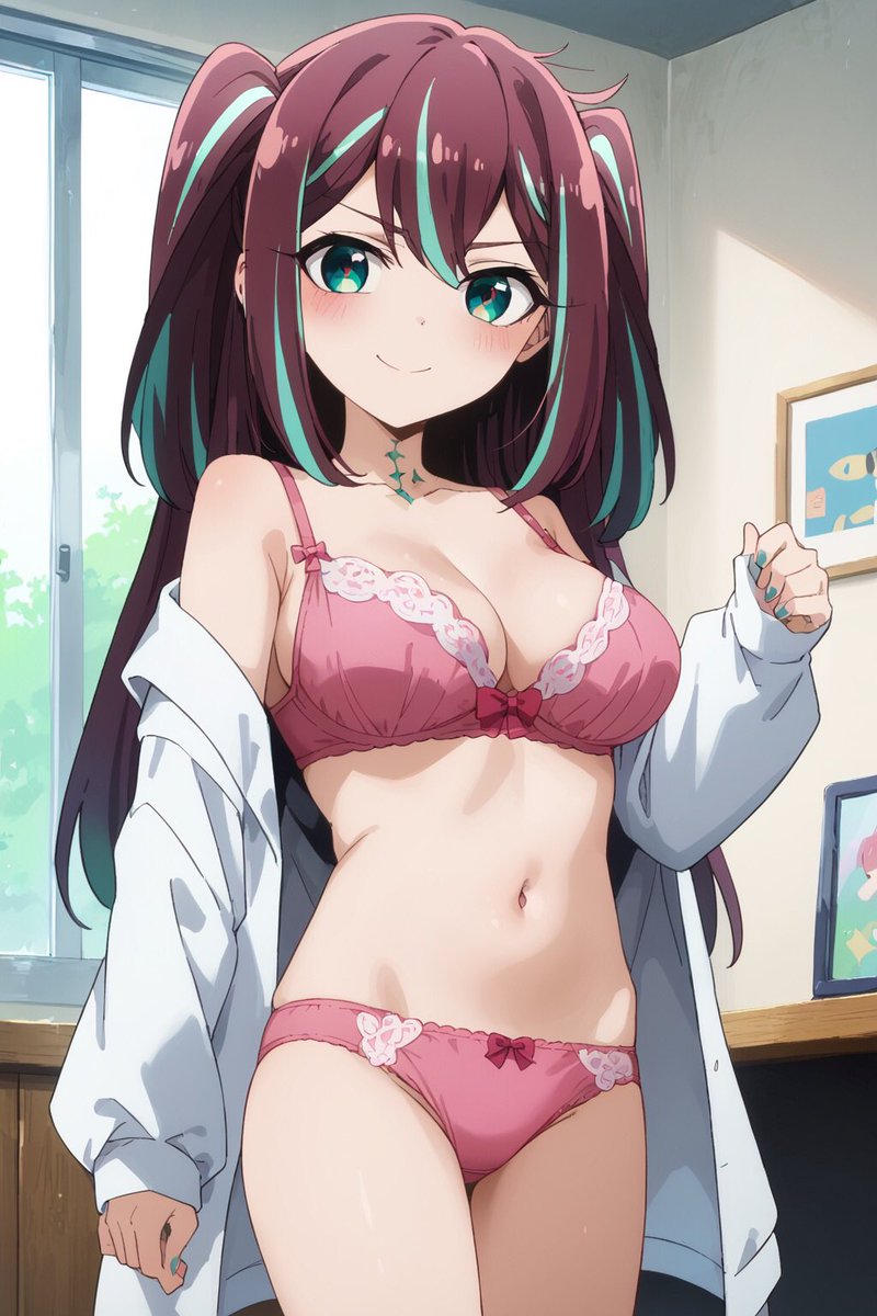 K_365_Kishima's tweet image. 🦹🏻‍♀️Un feliz cumpleaños a la miembro de la organización Enormita, sobre cuando se involucra en exhibicionismo, un hecho descubierto cuando Utena la hizo actuar desnuda. La Exhibicionista, Matama Akoya, también conocida como “Loco Musica”🤎🎶🥳🎂
#魔法少女にあこがれて #阿古屋真珠