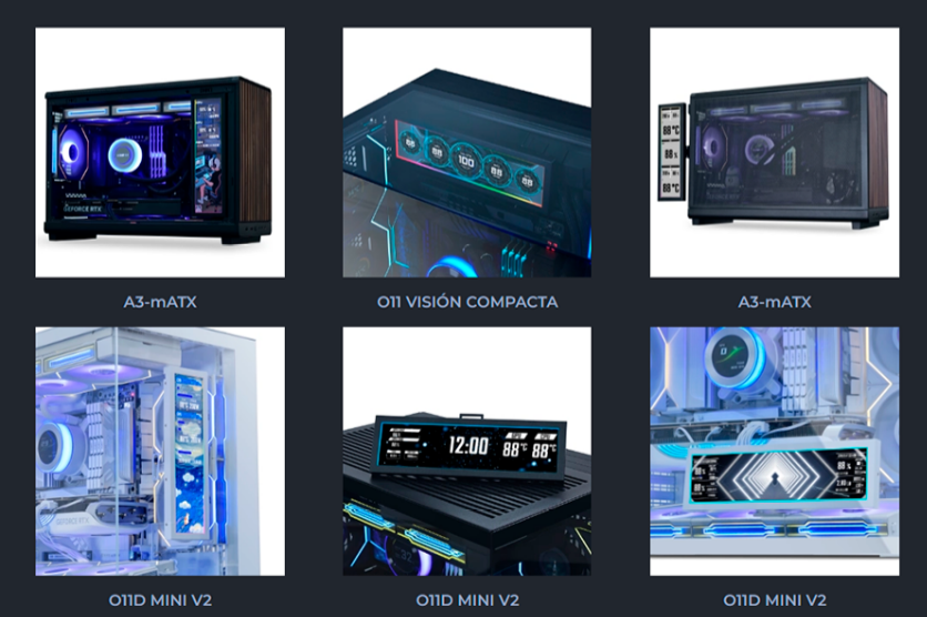 DDTECHMX's tweet image. Ok esto sí está chido, una pantalla personalizable para colocar en cualquier parte del gabinete, que además va por USB y no te quita puerto de video de la GPU.