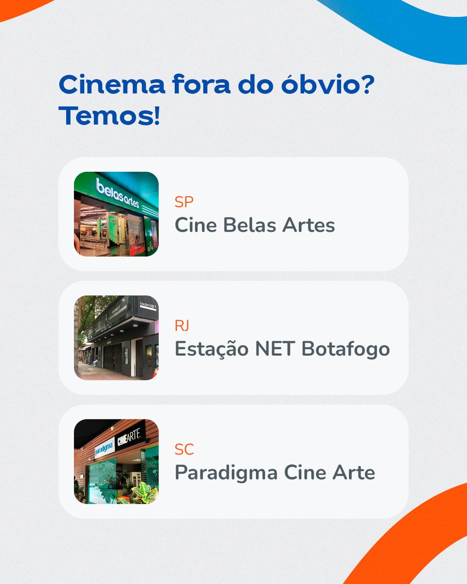 Se a ideia é sair com as amigas, dá pra ir muito além do básico 👀

Tem um monte de experiência diferente te esperando! Agora é só escolher, combinar e garantir que o rolê não pese no bolso com o DNE! 🎟️✨

#meiaentrada #dne #cultura #cinema #teatro