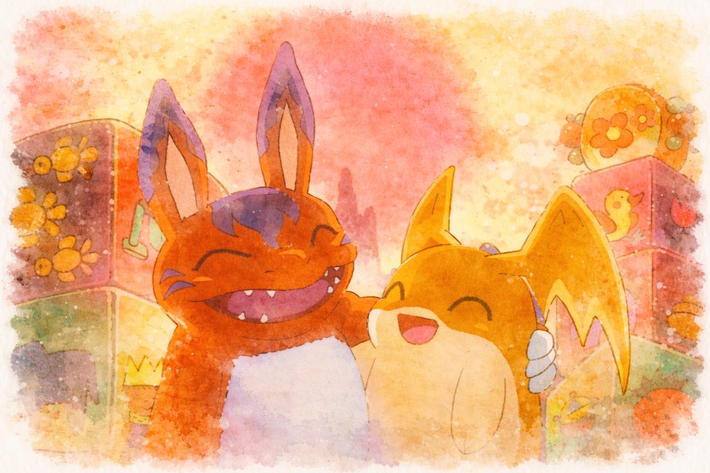 デジモンモン tweet media