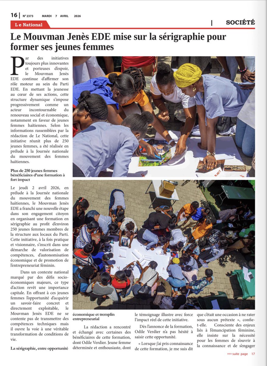 Mouvman Jenès EDE tweet media