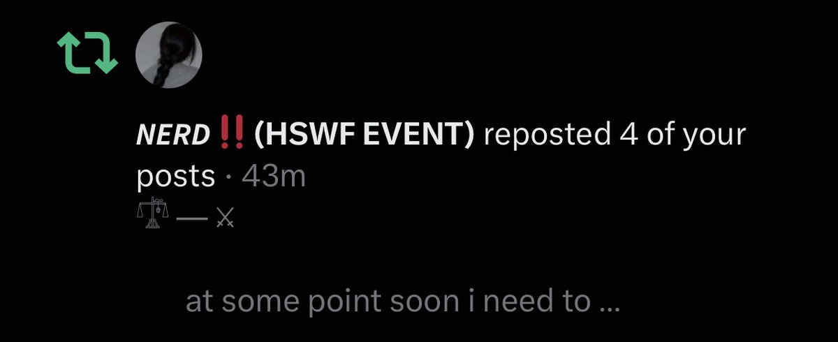 : ̗̀➛ 𓍝 𝐇𝐀𝐒𝐂𝐇𝐖𝐀𝐋𝐓𝐇 tweet media