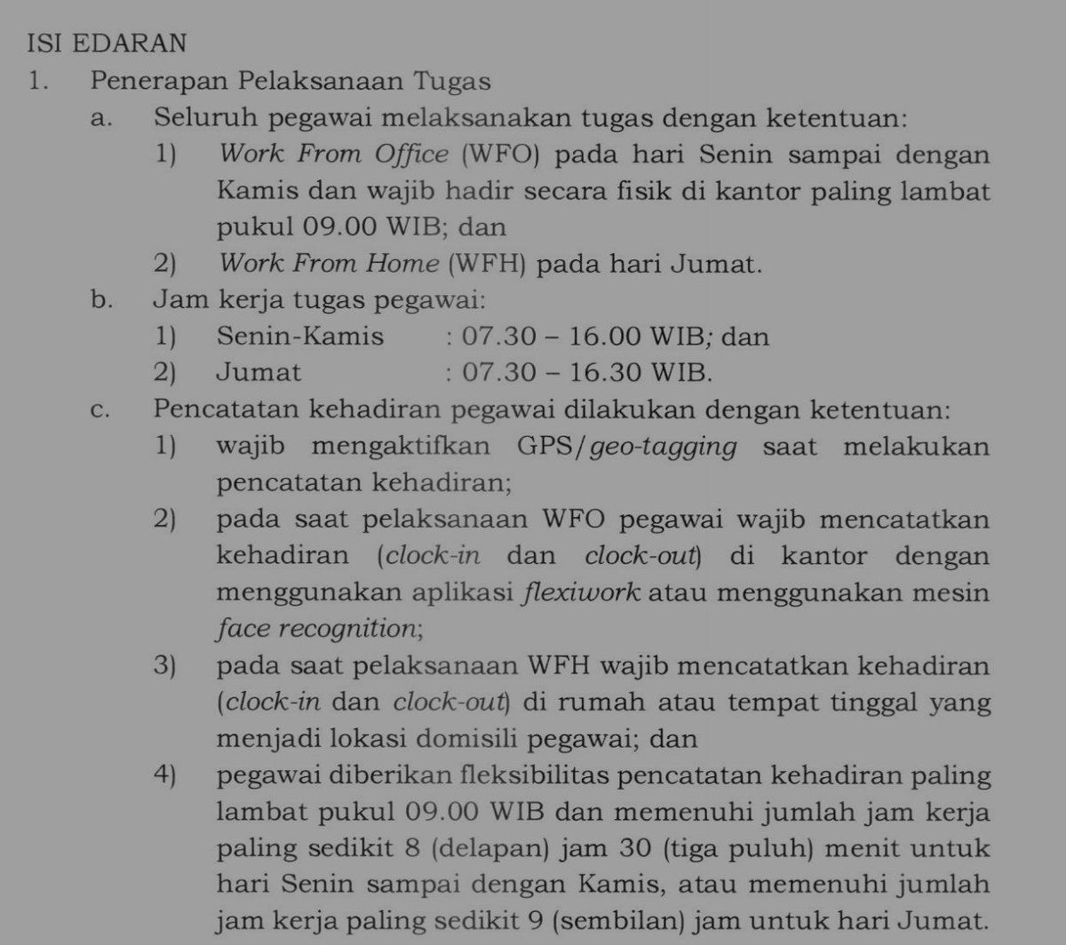 <a href="/PNS_Ababil/">Pi en ice Ababil</a> INSTANSI PELOPOR FLEXIBLE WORK 2019 DI INDONESIA, SKRG WAJIB ABSEN DI KANTOR WKKWKWKWKW