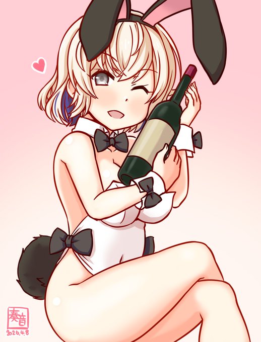 「好きな人とのお酒の時間、ホントに素敵…よねぇ❤
 ねぇ、ワイン…もう一本開けちゃう?
 了解、開けますね♪ 中でいい?」

#艦これ版真剣お絵描き60分一本勝負_20260408
#グロワール 