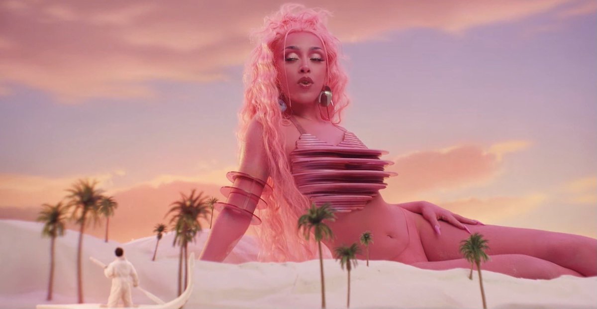 PopBase's tweet photo. 5 years ago today, Doja Cat and SZA released ‘Kiss Me More.’ https://t.co/INrq3xRhaY
