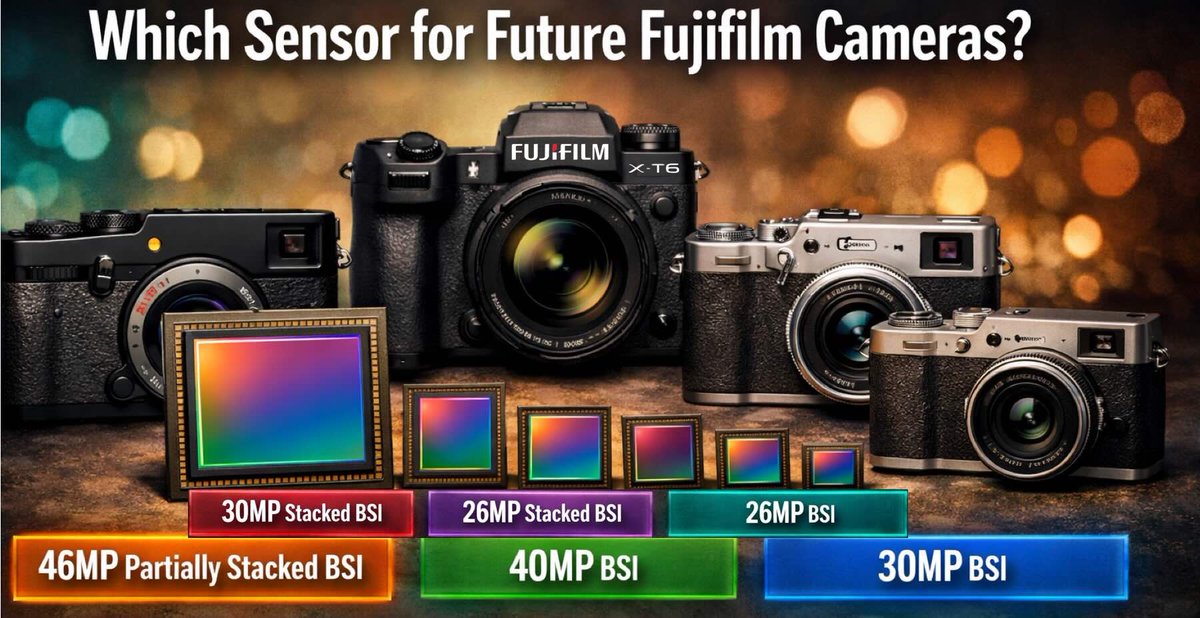 Fujirumors's tweet image. 6 Sensors. 3 Rumors. One Big Question: What Will Power Fujifilm’s 6th Gen?
fujirumors.com/6-sensors-3-ru…