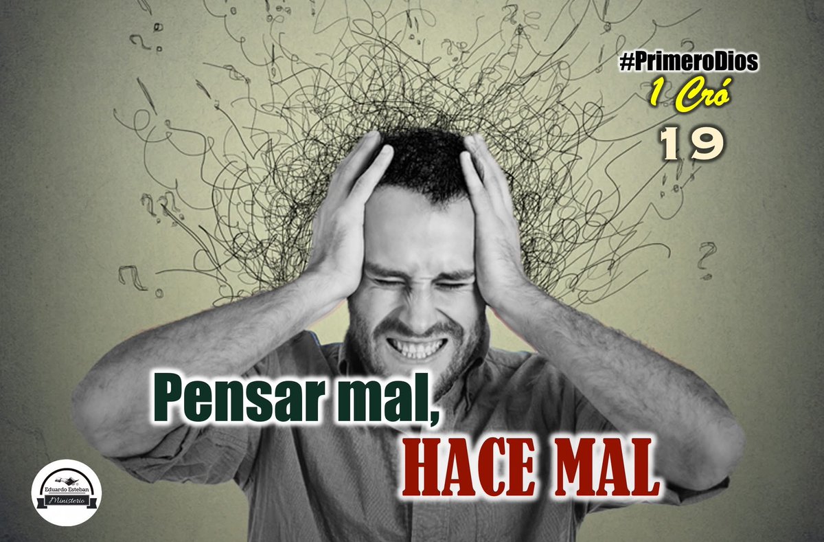 PENSAR MAL HACE MUCHO MAL
Comentario de 1 Crónicas 19 #PrimeroDios #BibliaPráctica #rpSP

“Entonces David pensó: «Debo ser leal con Janún hijo de Najás, pues su padre lo fue conmigo». Así que envió a unos mensajeros para darle el pésame por la muerte de su padre” (vs. 2 NVI)