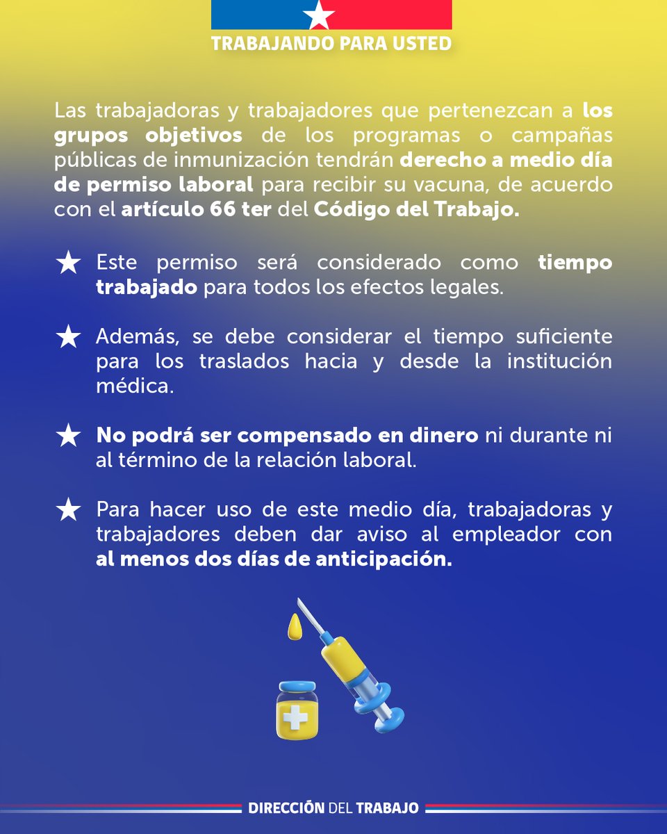 Dirección del Trabajo tweet media