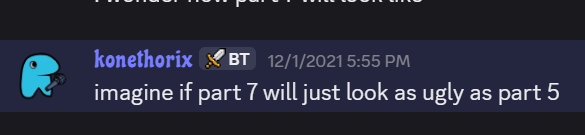 guess what i predicted

except it's not ugly

part 7's artstyle looks much better than part 5 (so far)