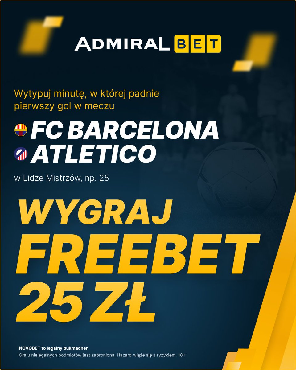 AdmiralBet.pl tweet media