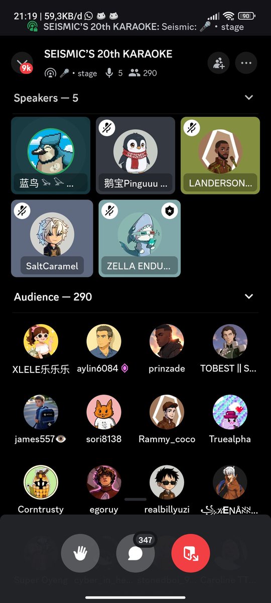 Krispicrush's tweet photo. Yo guys we meet again at 20th karaoke session at @SeismicSys and I’m enjoying the show 🎤✨ 

Nothing better than good vibes and great performances! Gmic! https://t.co/kGRNMdzMPH