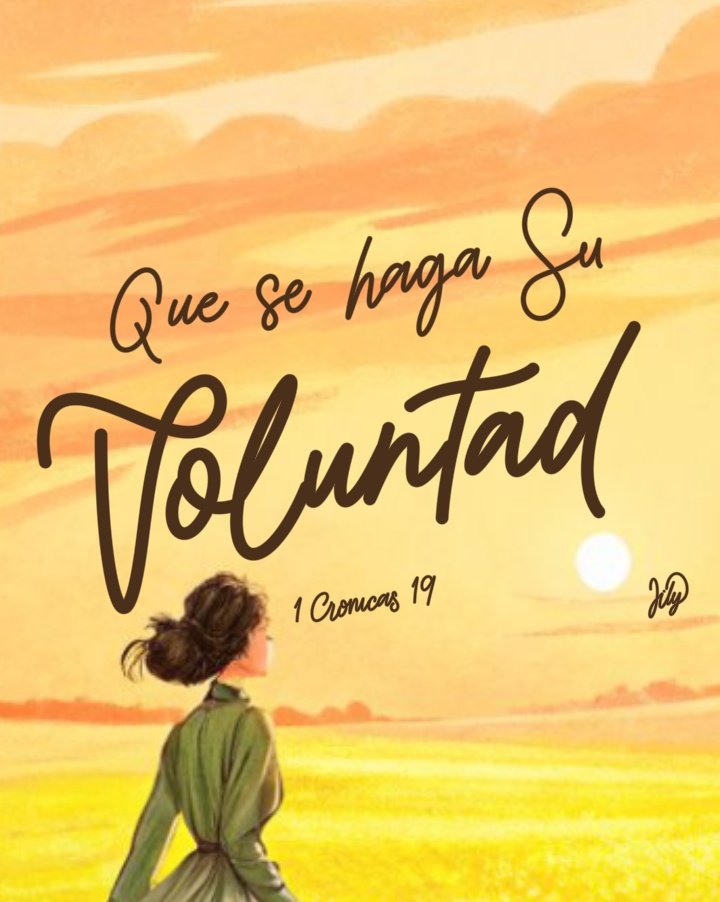 1 Crónicas 19
La batalla en que estaba empeñado Israel no sólo era de los hombres sino de Dios. La oración se hizo con el espíritu de “sea hecha tu voluntad”. La voluntad de Dios era que Israel se estableciera en la tierra prometida.

📌 Su voluntad es lo mejor.

#rpsp