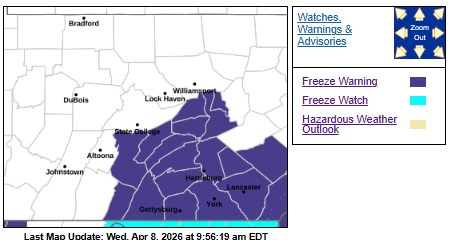 York County PA Office of Emergency Management tweet media