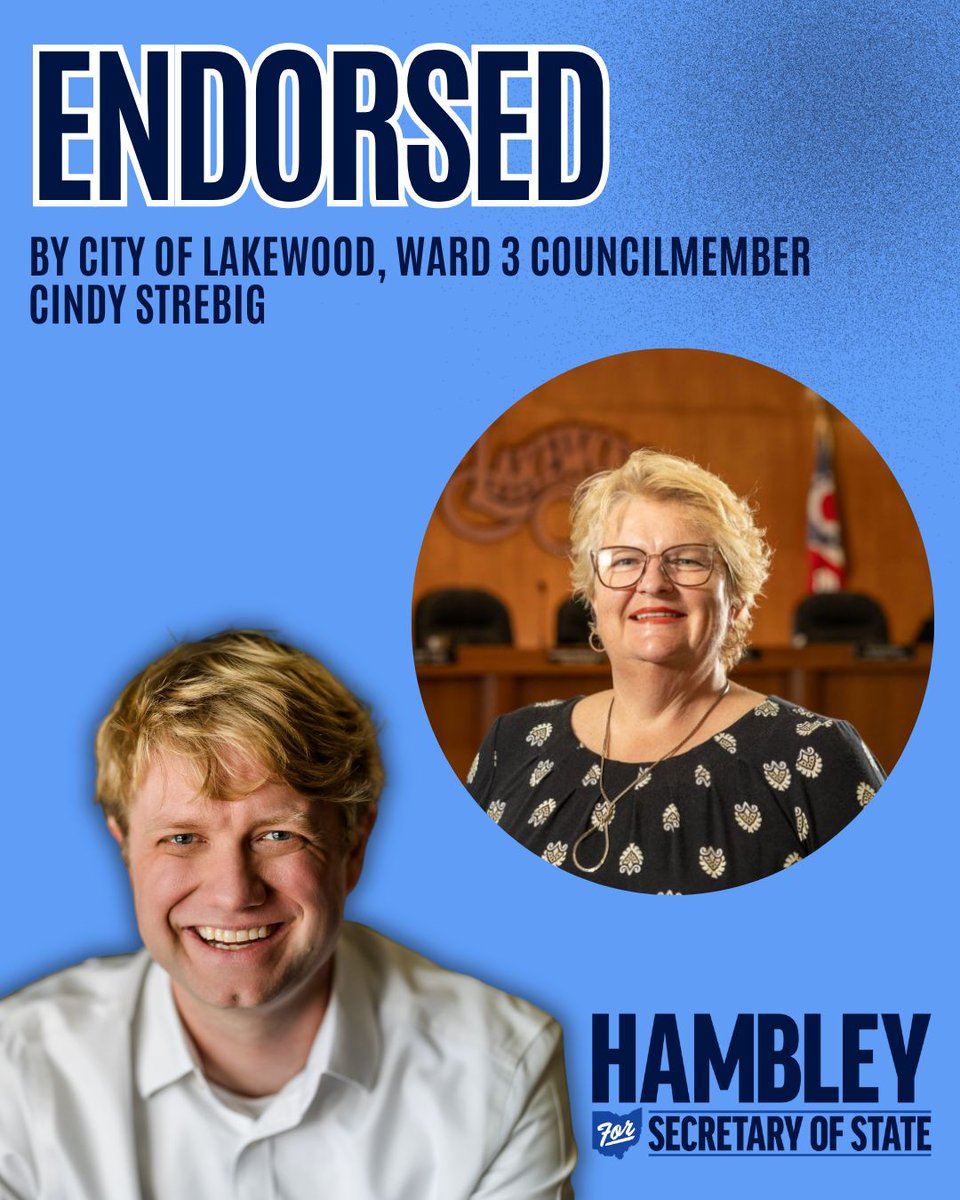 hambleyforohio's tweet image. 🚨New Endorsements Incoming! 🚨 I'm grateful to the elected officials across #Ohio who have put their support behind this campaign &amp;amp; behind our vision of bringing better care to Ohio's democracy. Head to my website for the full list of endorsements! #HambleyForOhio #CareForOhio