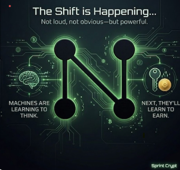 miracleN05's tweet photo. There’s a shift happening…
Not loud, not obvious
but powerful.

Machines are learning to think.
Next, they’ll learn to earn.
Welcome to @NaraBuildAI . https://t.co/K11nGZsLyx