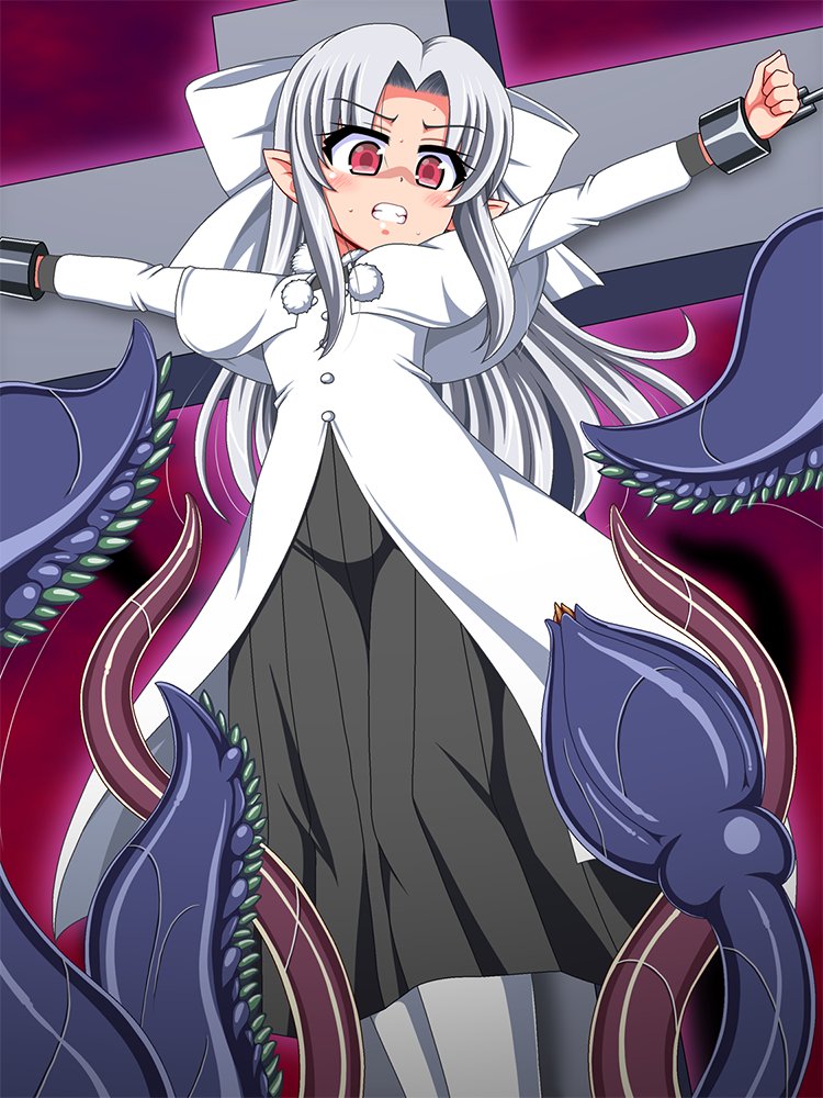 #自分の好きなポーズを載せる
やっぱ正面からの十字架磔が…好きですなァ…
なるべく正面以外も練習はしてるけど、エロ処刑は四肢拘束がMY鉄則なのでこれからも要精進、素敵な拘束姿のヒロインピンチを描けるように練習していきます>< 