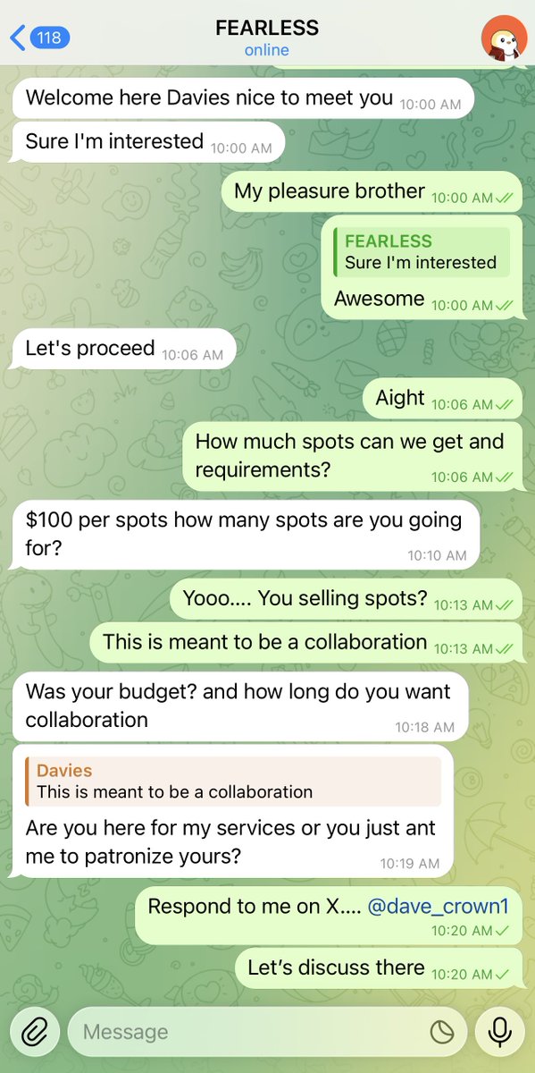 FEARLESS tweet media