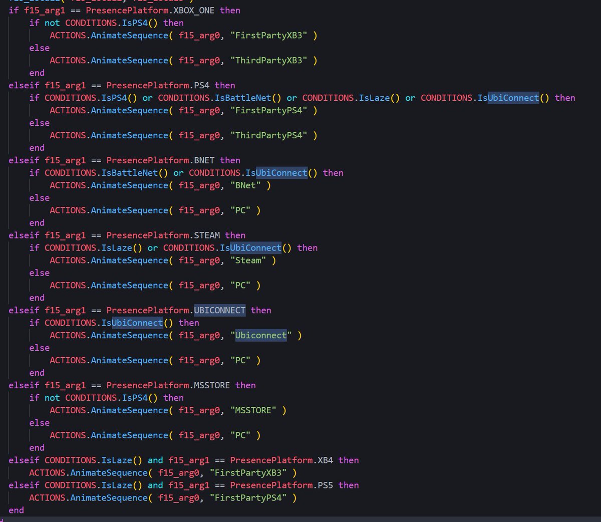 AceAdz_'s tweet image. So my speculations were correct and #mw2019 is being added to #ubisoft as well as ubisoft calls being found within the files some features are :
There is No cross launch just one blade
Also on ubisoft , users are able to see icons of all the other platforms and devices