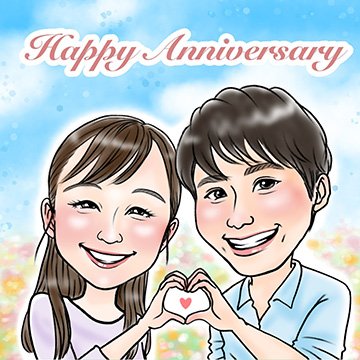 似顔絵制作の似顔絵グラフィックス tweet media