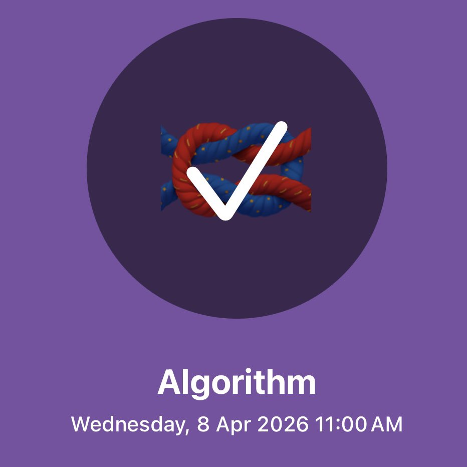 xlihi0's tweet image. Algorithms 4/6 ✅
اختبار للنسيان✨