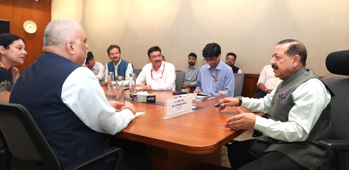 Dr Jitendra Singh tweet media