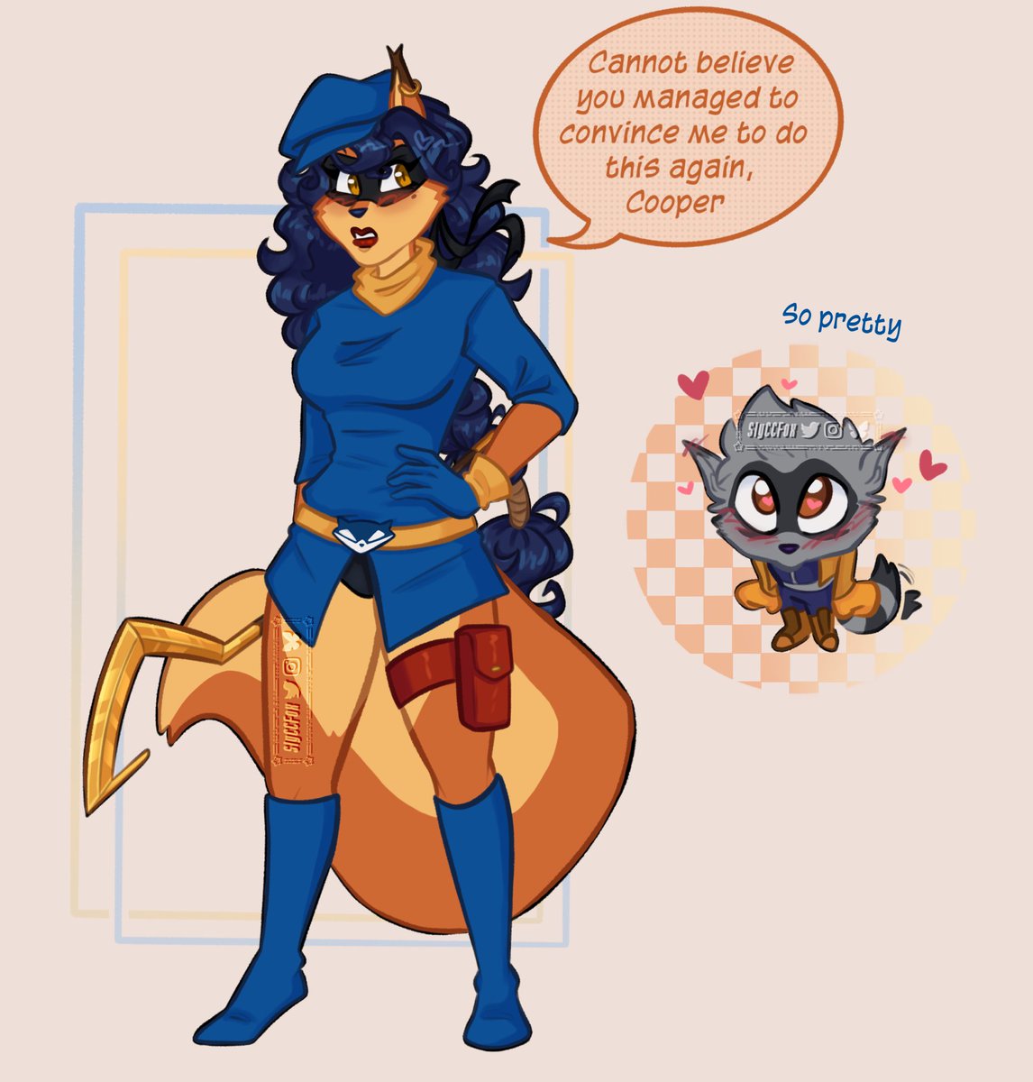 SlyCCFox 💙 Semi-Hiatus tweet media