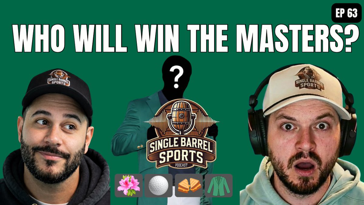 Welcome to The Masters 2026. Looking for last minute picks and DK bet ideas? We got you. 

youtu.be/v9uhnxzrak0?si…

#themasters #augusta