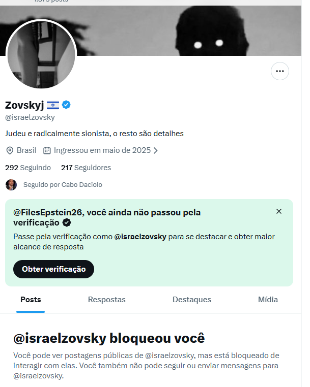 Arquivo Epstein tweet media