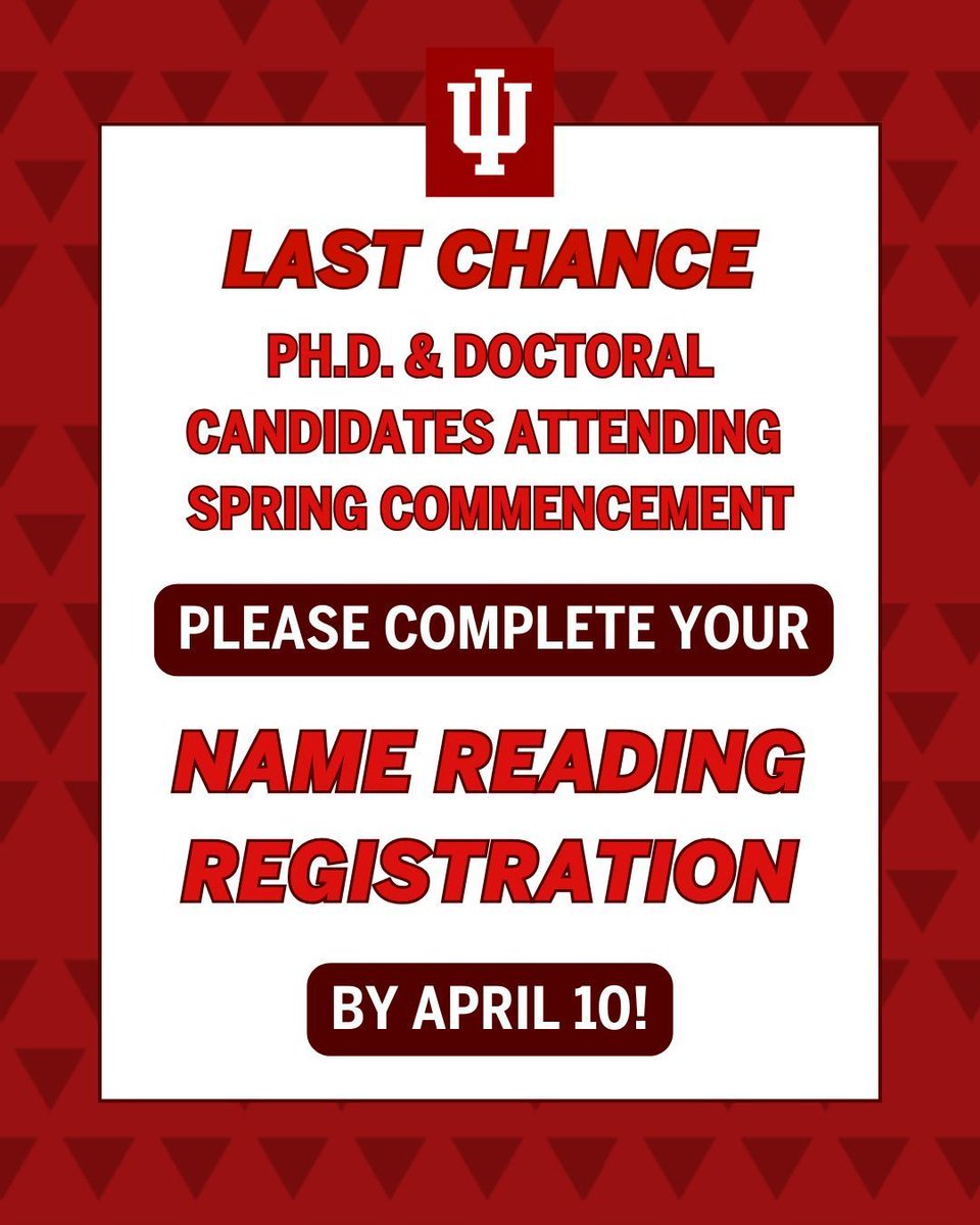 IU University Events tweet media