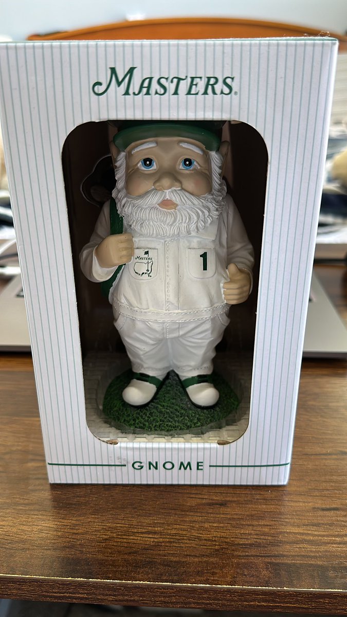 My masters card will cash. I went to Augusta last year.. I’ve seen the course..my gnome was speaking to me. We worked on this card together. 

You’re not fading my gnome are you?