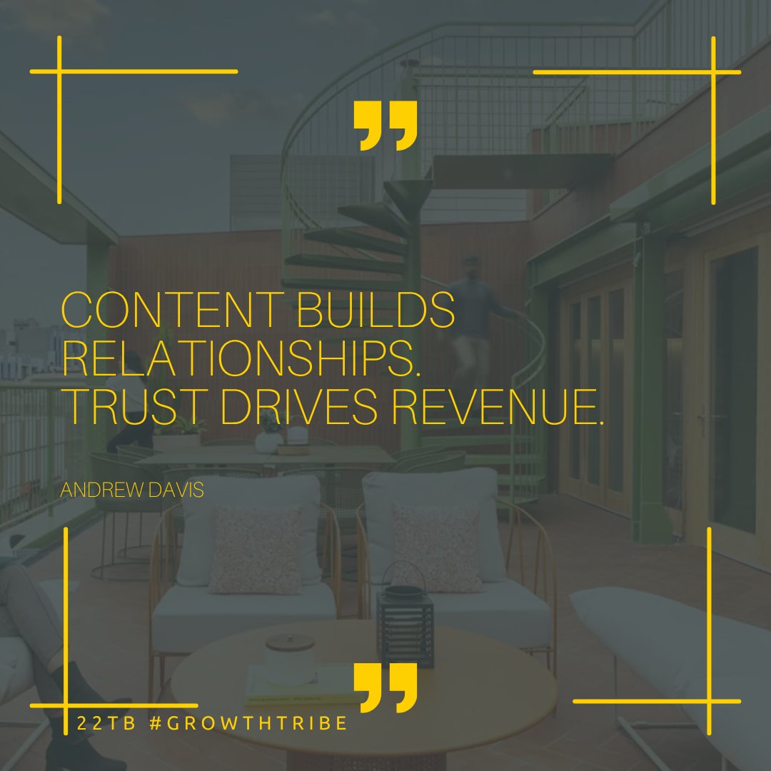 22tribes's tweet photo. Content builds more than reach 📊.

It helps create trust and stronger connections with your audience. Over time, this trust turns into real engagement and growth.

#22tribes #22tb #ContentMarketing #BrandGrowth #DigitalMarketing #Quote #AndrewDavis https://t.co/KuskJwCOKZ