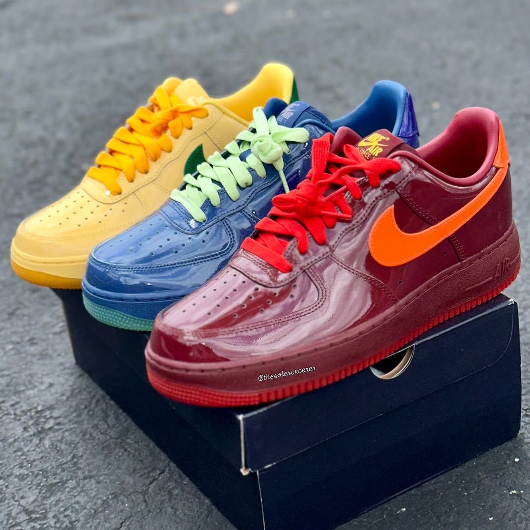 JustFreshKicks's tweet photo. Releasing at 10AM EST 🎨 
Nike Air Force 1 'Patent Leather'
=> https://t.co/i7sSYtUG72 https://t.co/F4drSGJYwy