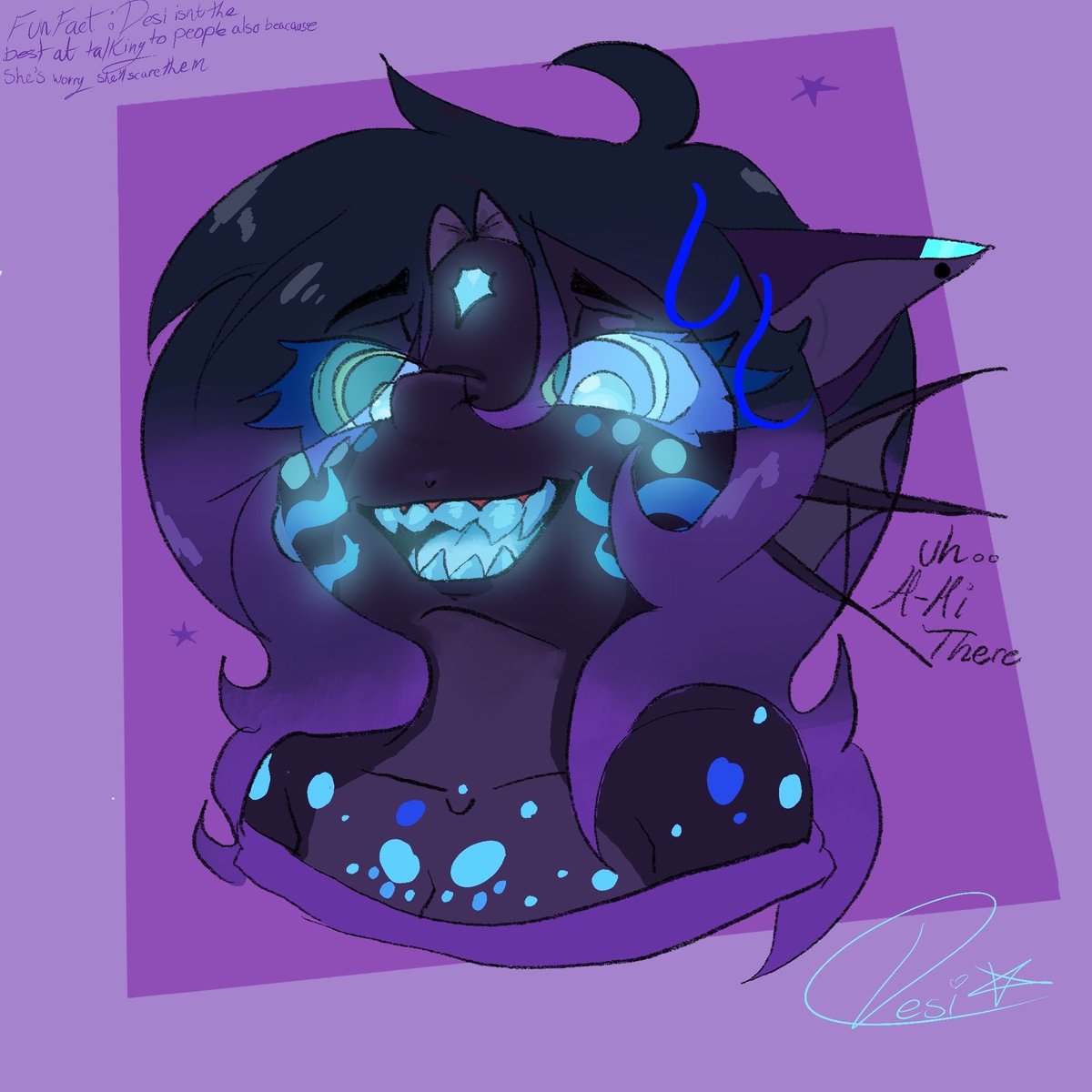 Desi_and_Rick's tweet photo. Some more art I made of Desi, Aren’t I cute? -Desi #furry #cutie #goodart #shark #sharkfursona #furryfandom #digitalart #skilled https://t.co/ntI590qIwb