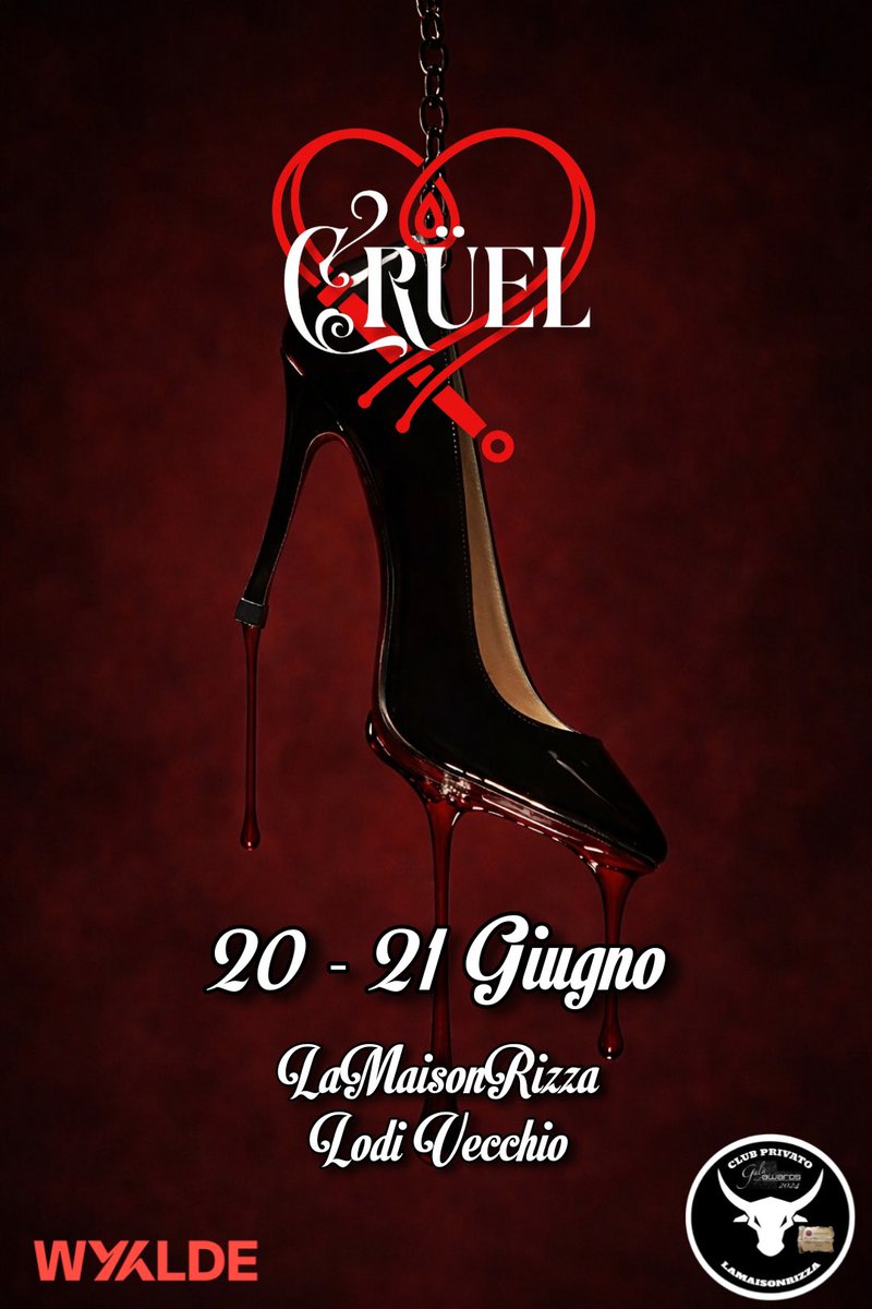 SadisticHoliday's tweet photo. Tornano i nostri eventi alla Maison Rizza!
@LADYDEMONIQUE12 @MissElinyath @SantaGiulia_ @daria_mistress 

Entra nel canale ⤵️

https://t.co/69TEyk5qCL https://t.co/EJ4xPoouBp