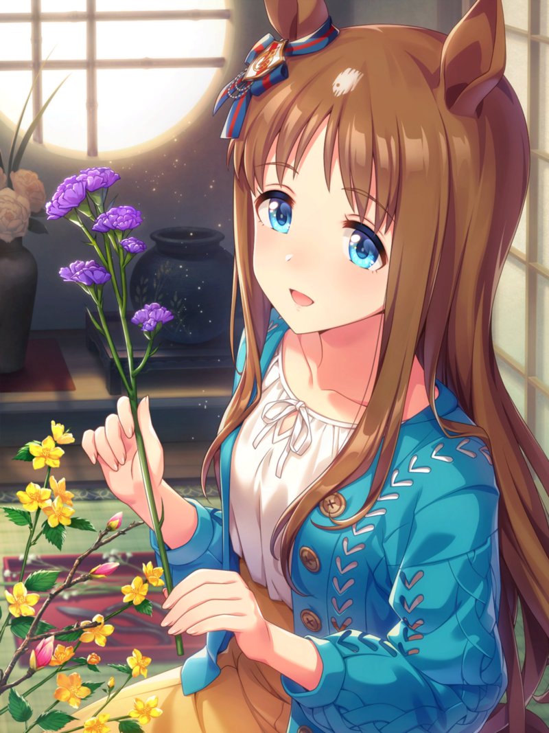 🐴Positive Character Highlight!🐴

Today's Positive Uma Highlight is...        
Grass Wonder! Say something nice about her!🫖