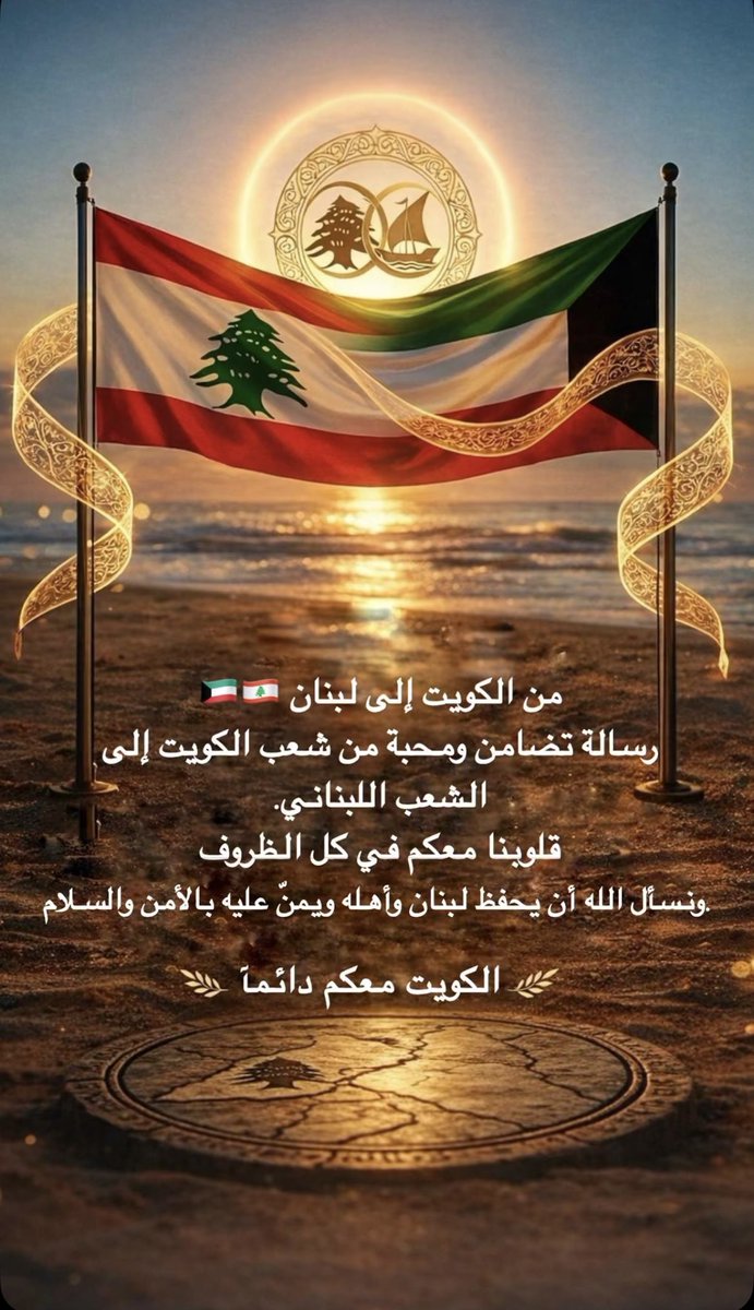 A_Al_Gabandi's tweet photo. #لبنان ❤️🇱🇧
#الكويت ❤️🇰🇼
#بيروت 💔 https://t.co/BKgoy2fLMM