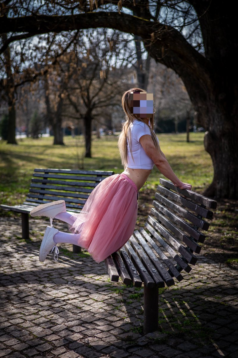 LockedZoe's tweet photo. Celebrating International Women's Day in my favorite layers of pink. 🎀 Feeling the breeze and enjoying every moment of this beautiful day. ✨

#femboy #sissy #sissyfemboy #crossdresser #tutu #pinktutu #androgynous #femboybody #cutefemboy #tightsfemboy #sissystyle #feminized https://t.co/x3oYwFSM57