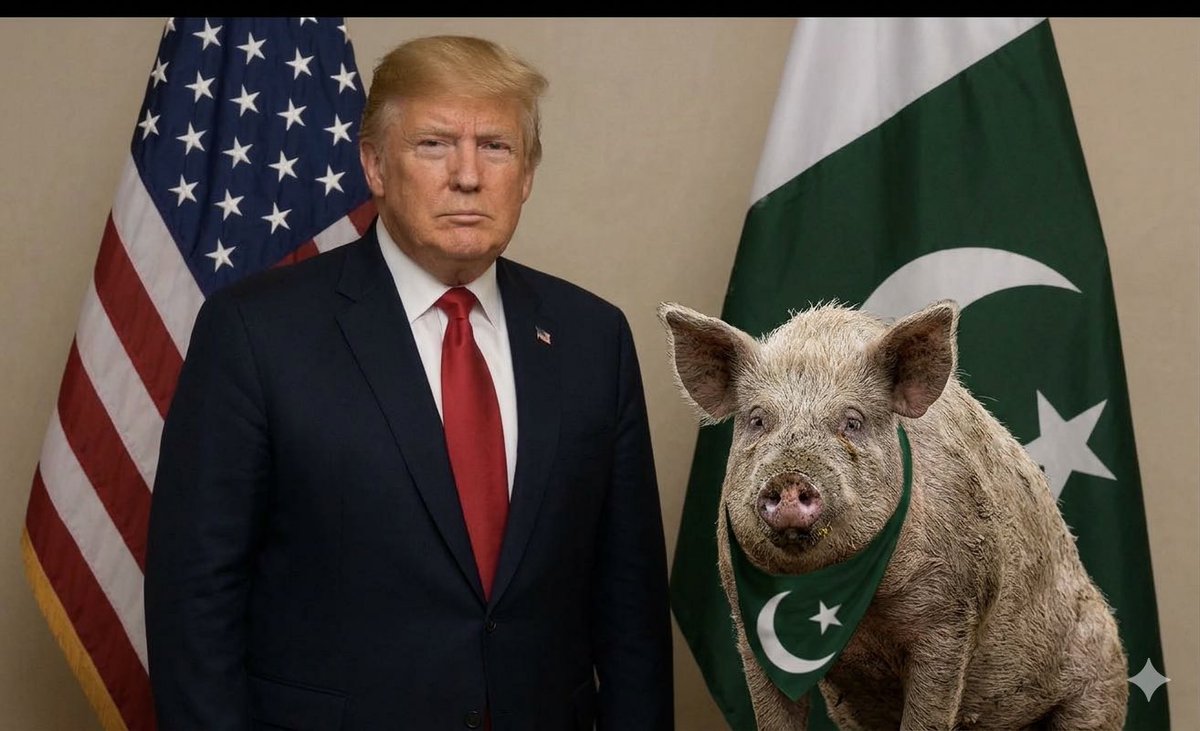 <a href="/CMShehbaz/">Shehbaz Sharif</a> Trump and his pet