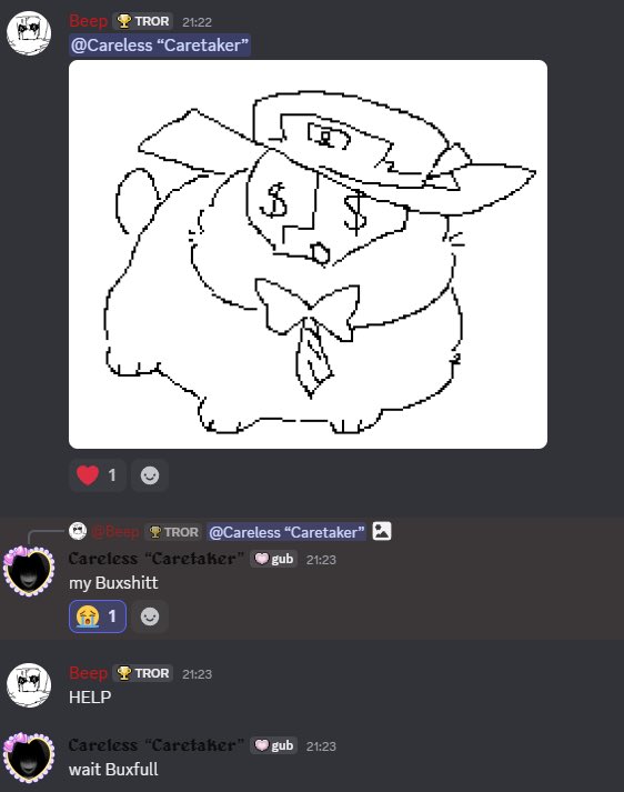 piecerbfs5 (#3 Buxful fan) tweet media