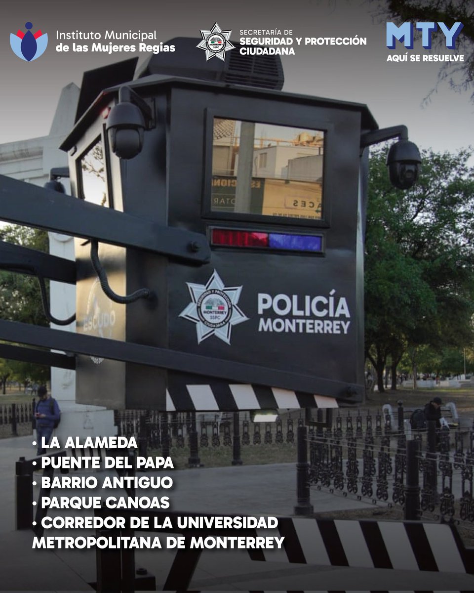 🚶‍♀️ Avanzamos con espacios más seguros para todas.

En MTY ya contamos con Senderos Seguros que promueven una movilidad más confiable mediante infraestructura, prevención y recuperación de espacios.