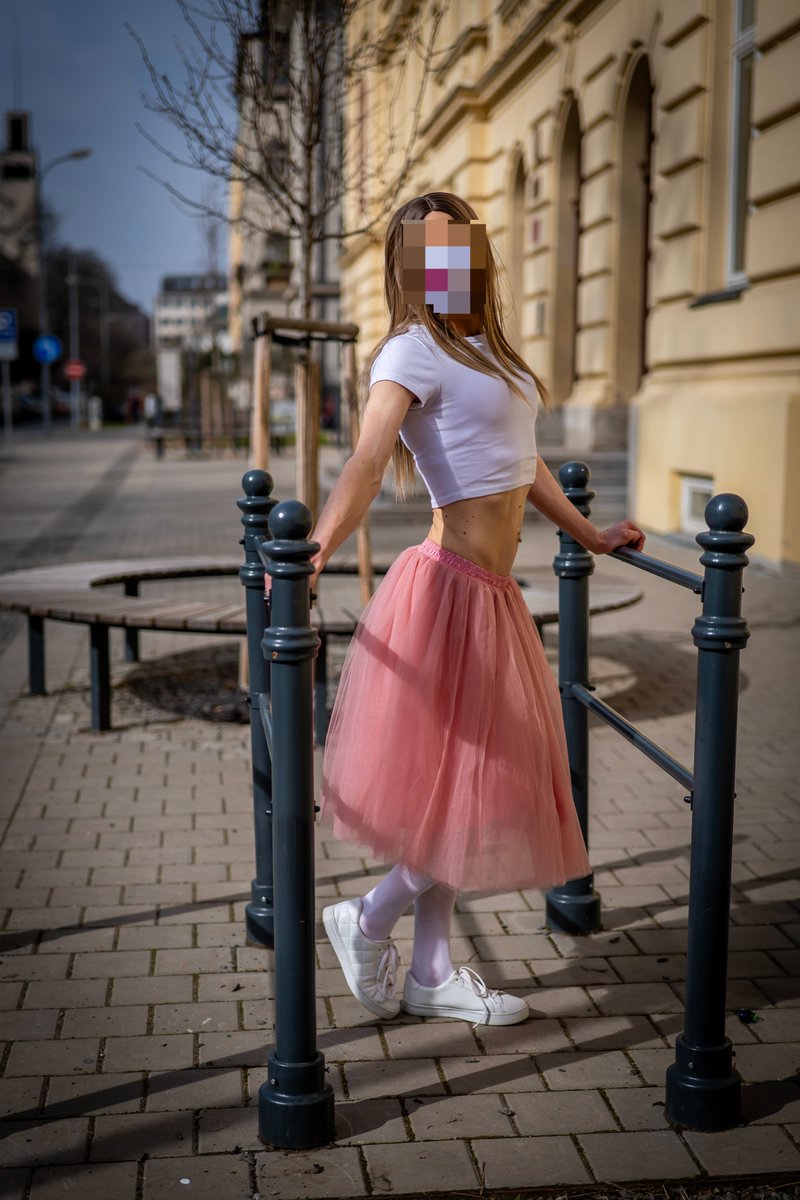 LockedZoe's tweet photo. I celebrated International Women's Day my own way... 🌸 It was beautiful outside and I felt absolutely free in this skirt (even though the wind was a bit cheeky sometimes 😄)

#femboy #sissy #sissyfemboy #crossdresser #tutu #pinktutu #androgynous #cutefemboy #feminized #croptop https://t.co/rHmPfFkJRR