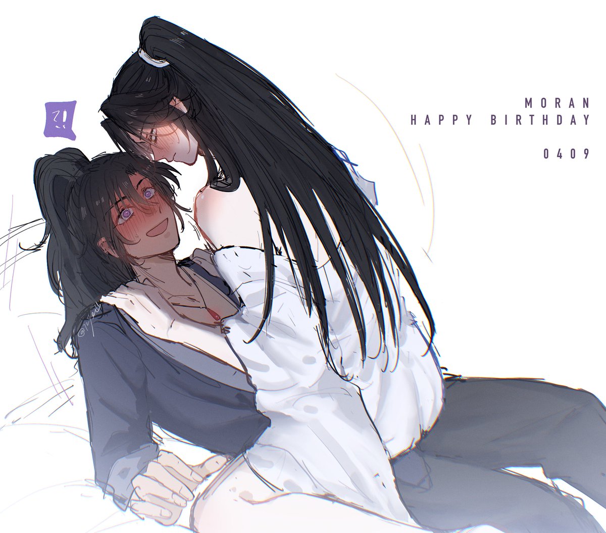 Tzyee__'s tweet image. 墨寶包生日快樂⋯⋯！！！😍❤️‍🔥
今年就由晚寧來掌控ㄌ⋯⋯🥵

#二哈和他的白貓師尊 #燃晚 #ranwan #2ha